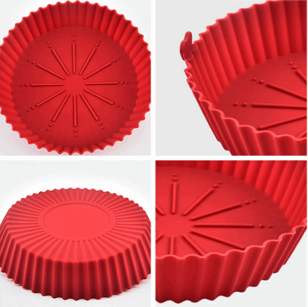 Bandeja silicona Freidora aire 20cm - Trendys.es
