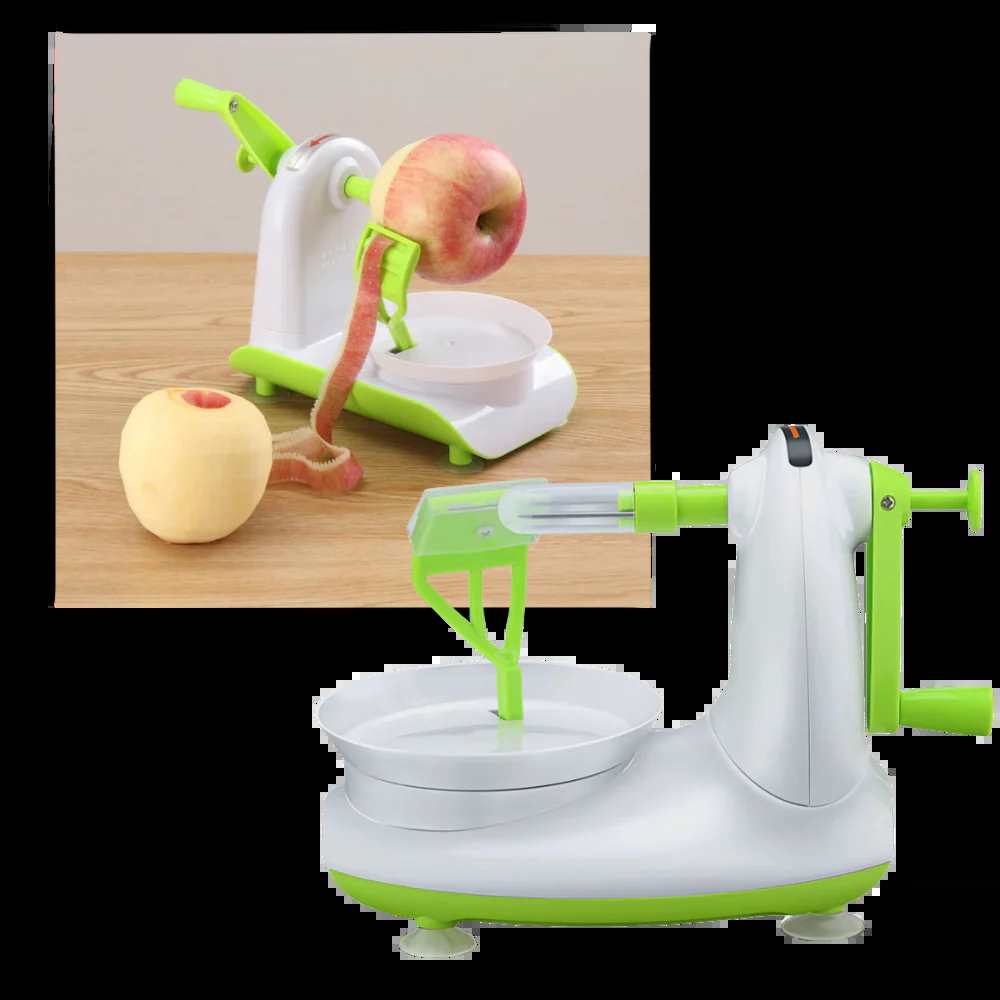 Pelador de Fruta Manual - Blanco - Trendys.es