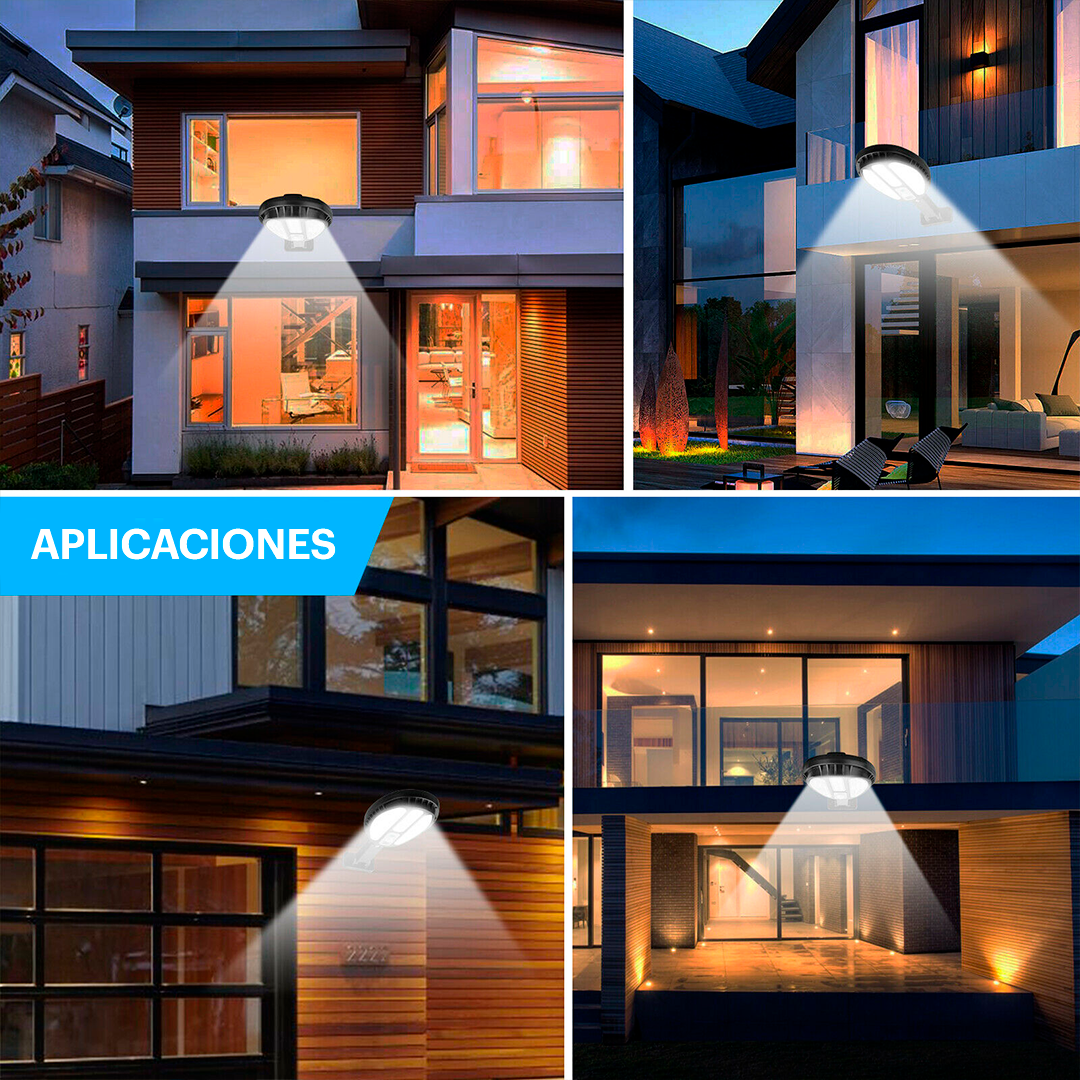 Luz solar impermeable con mando - Trendys.es