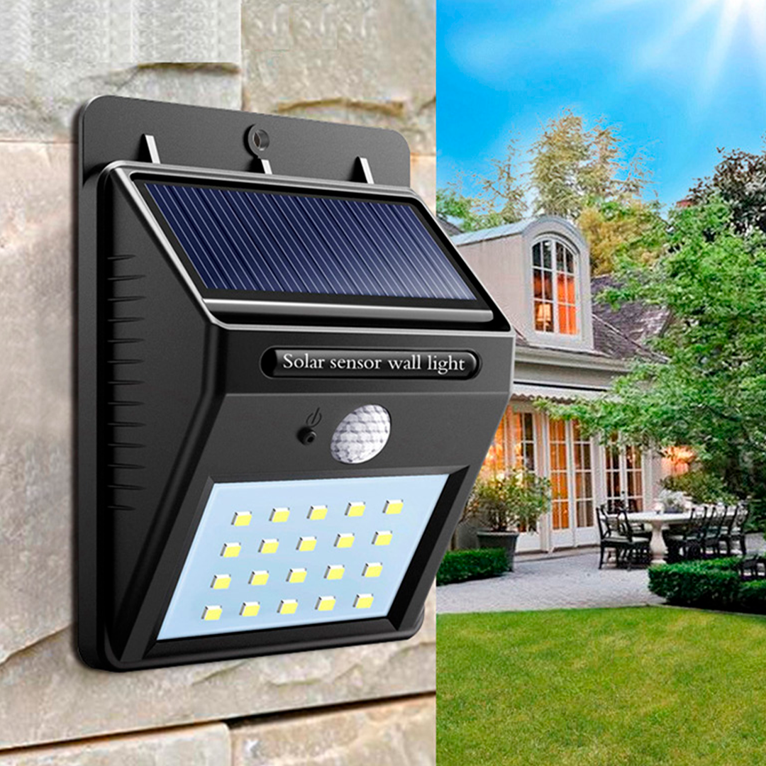 Luz solar con sensor de movimiento - Trendys.es