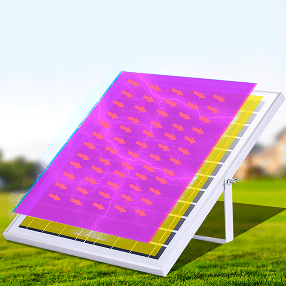Foco led con plaza solar y sensor de movimiento 600w - Trendys.es