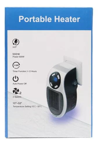 Mini Calefactor Eléctrico de Cerámica Portátil - Trendys.es