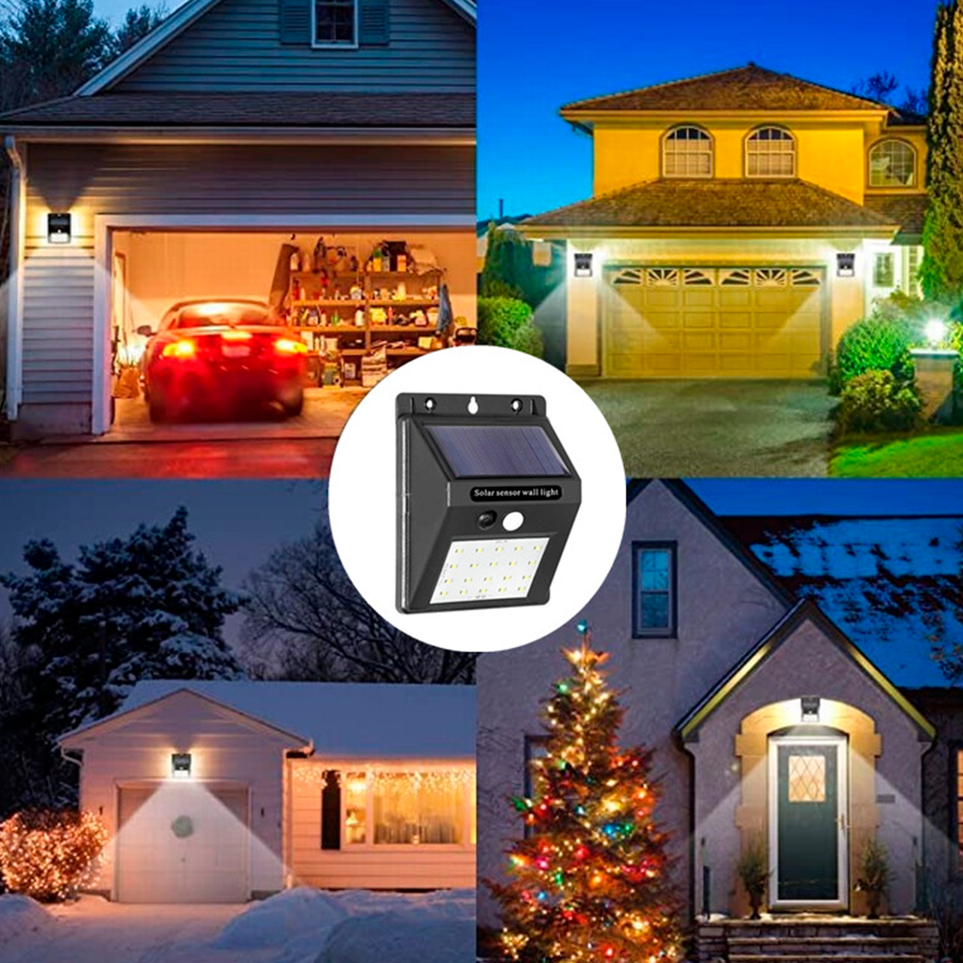 Luz solar con sensor de movimiento - Trendys.es
