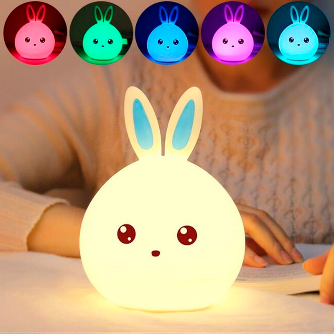 Lámpara noctura silicona - Rabit - Trendys.es