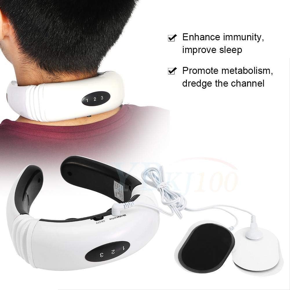 Masajeador de Cuello KL-5830 - Portátil con Calor Infrarrojo para el Cuidado Cervical - Trendys.es