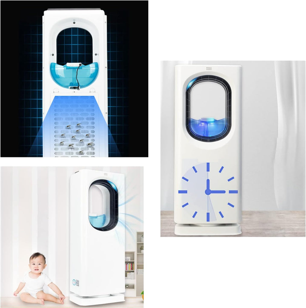 Enfriador de Aire Portátil con Purificador y Humidificador - Ventilador con 3 Velocidades y Función de Ionizador - Trendys.es