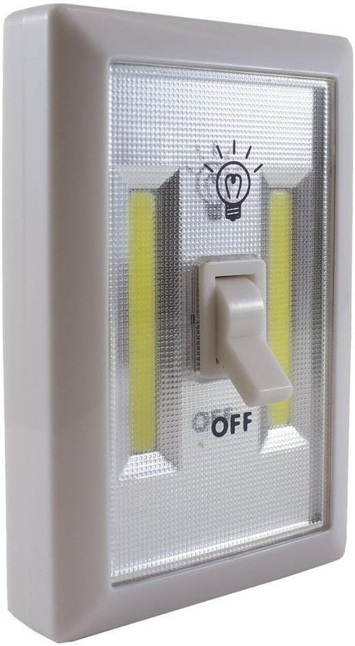 Interruptor de Luz Inalámbrico Promier de 200 Lúmenes - Instalación Rápida con Imán y Gancho 4U. - Trendys.es