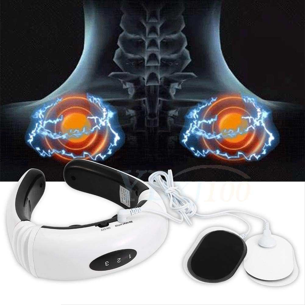 Masajeador de Cuello KL-5830 - Portátil con Calor Infrarrojo para el Cuidado Cervical - Trendys.es
