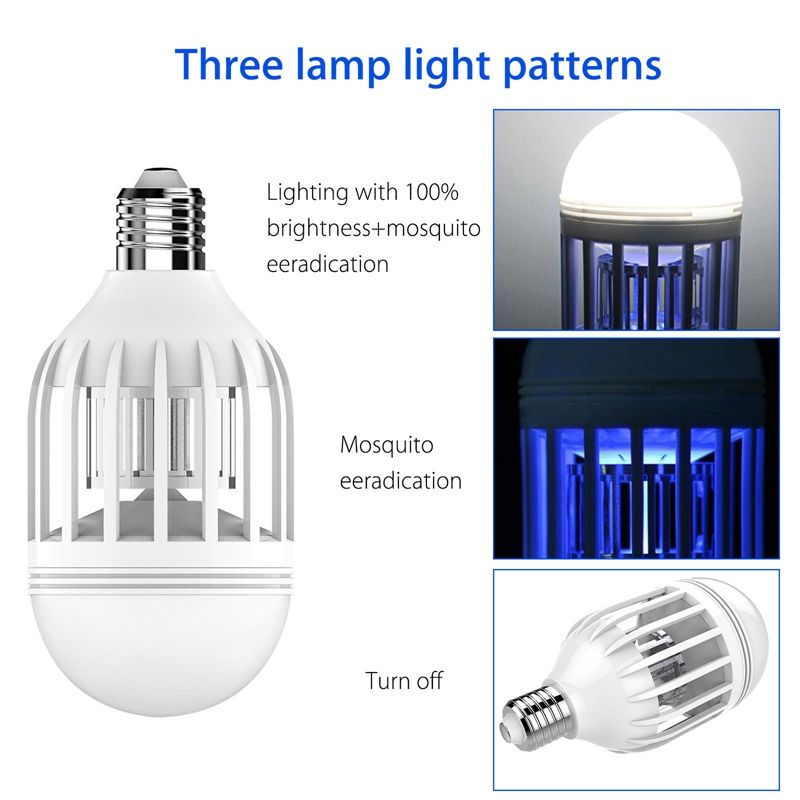 Bombilla Led Anti-mosquitos E27 9W - Trendys.es