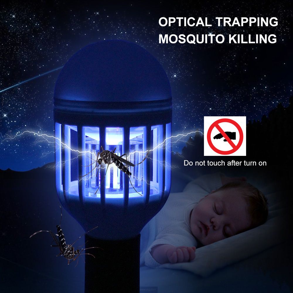 Bombilla Led Anti-mosquitos E27 9W - Trendys.es
