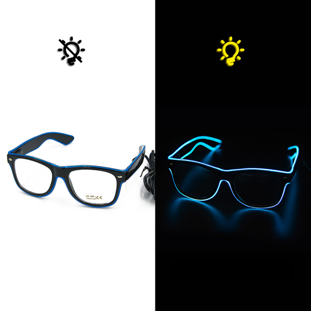 Gafas led para festivales - Trendys.es