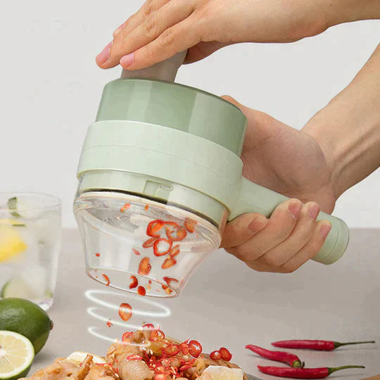 Cortador de verduras inalámbrico 4 en 1 - Trendys.es