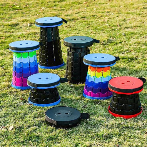 Taburete Retráctil Plegable Portátil - Trendys.es