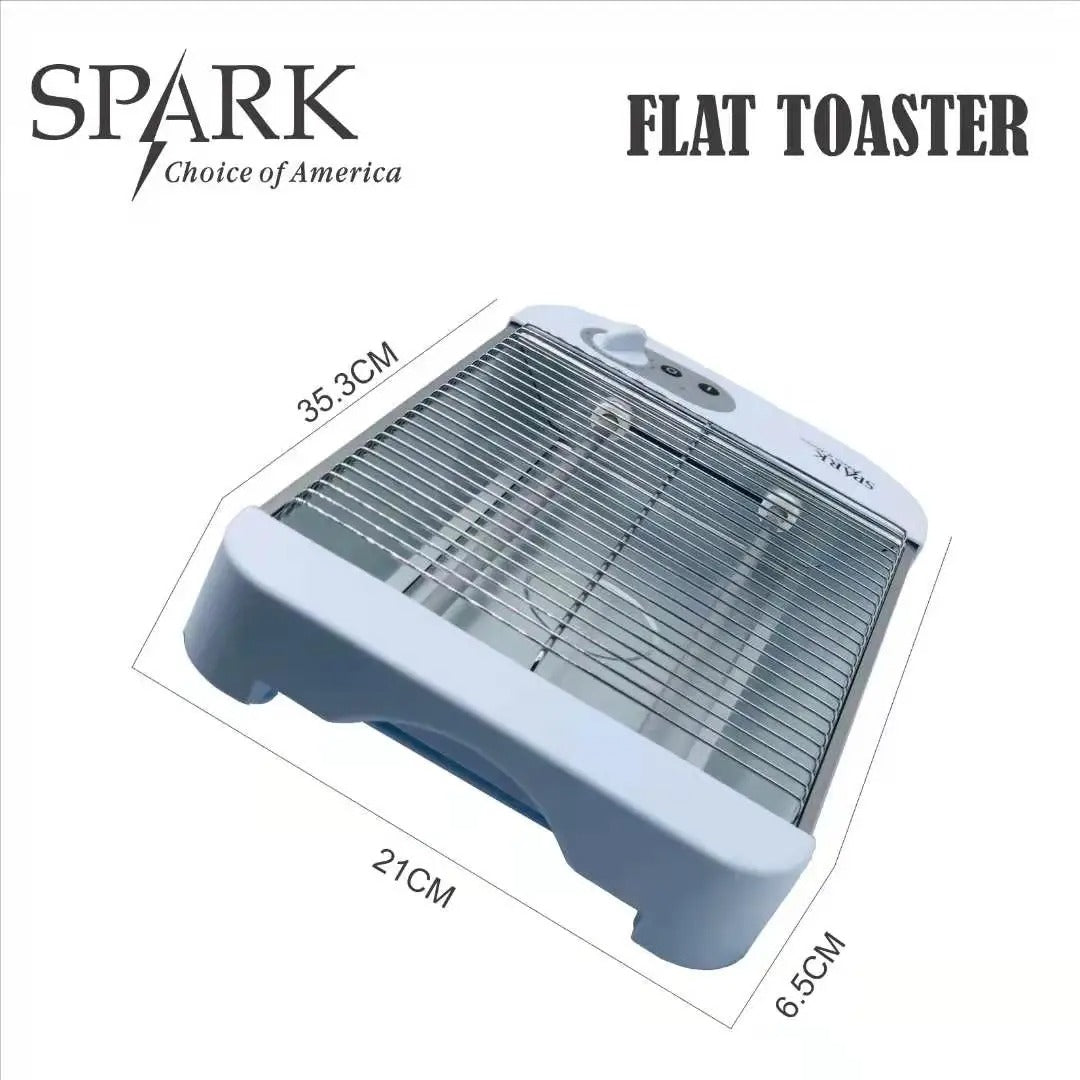 SPARK - Tostador Plano 600W para Todo Tipo de Pan - Trendys.es