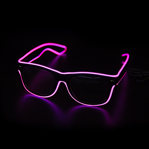 Gafas led para festivales