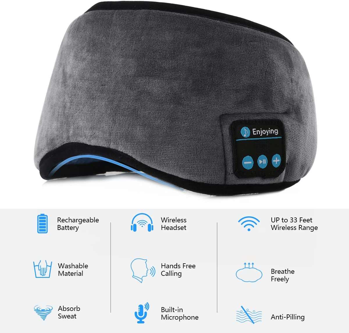 Antifaz Bluetooth para Dormir