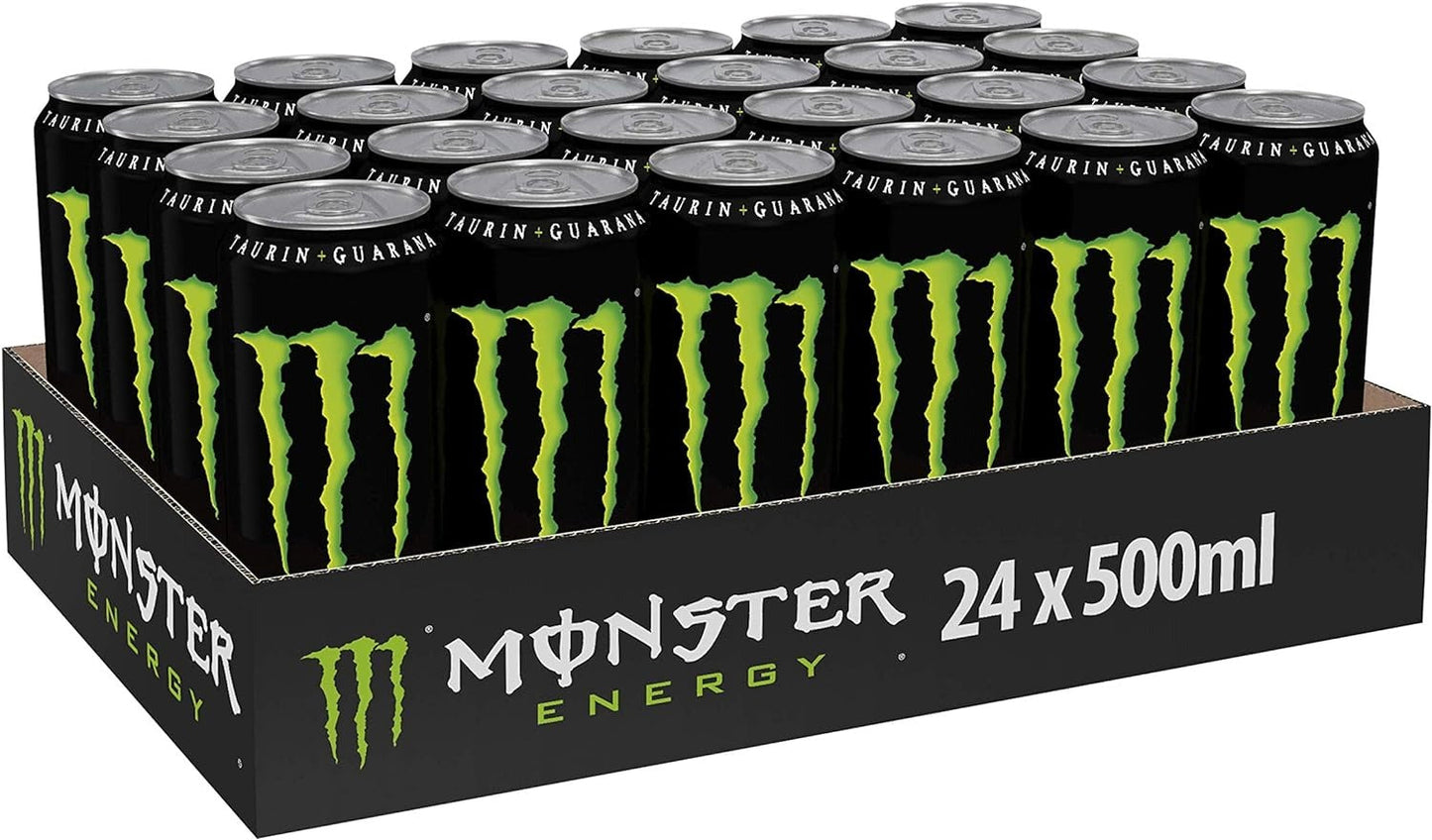 Monster energy | 500 ml, Pack de 24