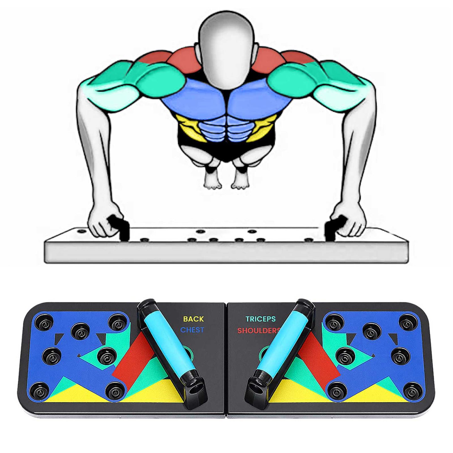 Tabla de flexiones 12 en 1